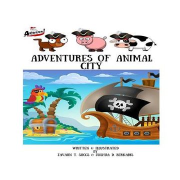 portada Adventures Of Animal City (en Inglés)