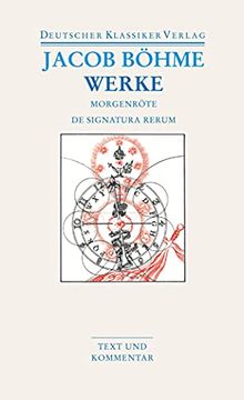 portada Werke. Die Morgenröte im Aufgang / de Signatura Rerum (Deutscher Klassiker Verlag im Taschenbuch) (in German)