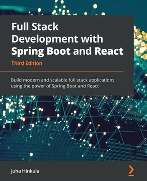 portada Full Stack Development with Spring Boot and React - Third Edition: Build modern and scalable web applications using the power of Java and React (en Inglés)