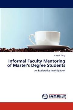 portada informal faculty mentoring of master's degree students (en Inglés)