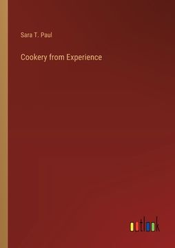 portada Cookery from Experience (in English)
