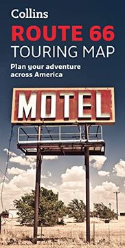 portada Collins Route 66 Touring Map: Plan Your Adventure Across America (in English)