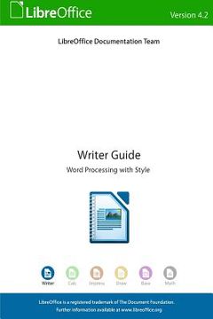 portada LibreOffice 4.2 Writer Guide (en Inglés)