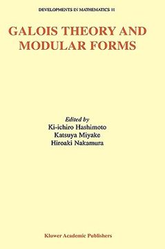 portada galois theory and modular forms (in English)