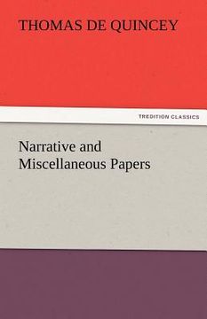 portada narrative and miscellaneous papers (en Inglés)
