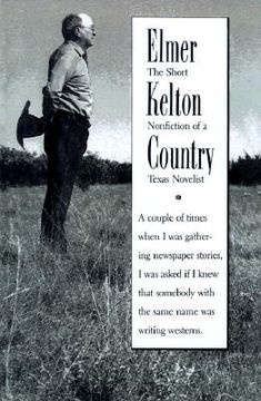 portada elmer kelton country: the short nonfiction of a texas novelist (en Inglés)