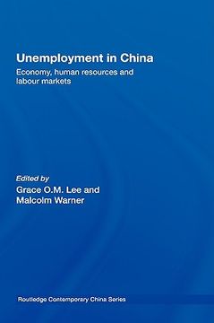 portada unemployment in china: economy, human resources and labour markets (en Inglés)