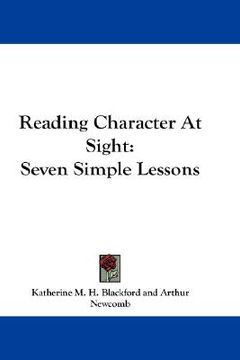 portada reading character at sight: seven simple lessons (en Inglés)