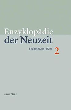 portada Enzyklopädie Der Neuzeit: Band 2: Beobachtung-Dürre (en Alemán)