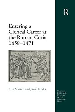 portada Entering a Clerical Career at the Roman Curia, 1458 1471 (en Inglés)