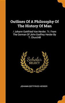 portada Outlines of a Philosophy of the History of Man: 