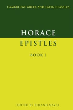 portada Epistles Book i Paperback: Bk. 1 (Cambridge Greek and Latin Classics) (en Inglés)