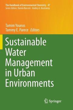 portada Sustainable Water Management in Urban Environments (en Inglés)
