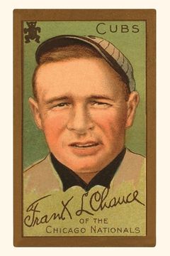 portada Vintage Journal Early Baseball Card, Frank Chance (en Inglés)