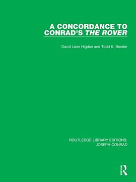 portada A Concordance to Conrad's the Rover (Routledge Library Editions: Joseph Conrad) 