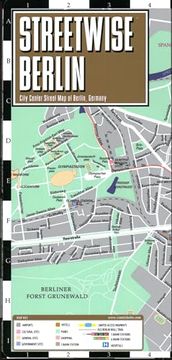 portada Streetwise Berlin map - Laminated City Center Street map of Berlin, Germany (Folded) (en Inglés)