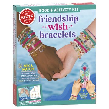 portada Klutz Friendship Wish Bracelets (en Inglés)