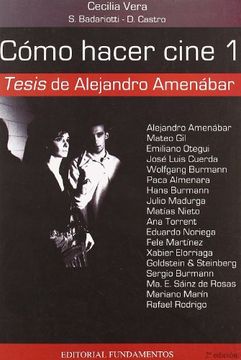portada Cómo Hacer Cine 1: Tesis, de Alejandro Amenábar (Arte