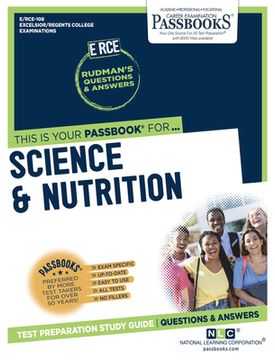 portada Science of Nutrition (Rce-108): Passbooks Study Guide Volume 108 (en Inglés)