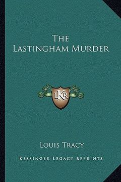 portada the lastingham murder (en Inglés)