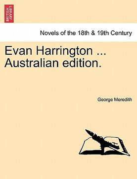portada evan harrington ... australian edition. (en Inglés)