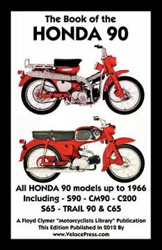 portada book of the honda 90 all models up to 1966 including trail