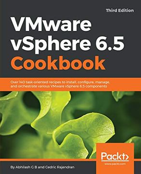 portada Vmware Vsphere 6. 5 Cookbook (en Inglés)
