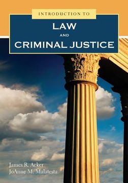 portada Introduction to Law & Criminal Justice (en Inglés)