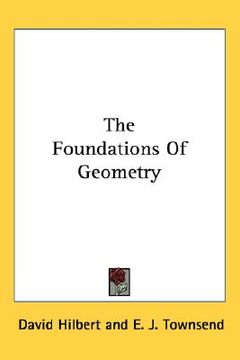 portada the foundations of geometry