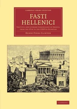 portada Fasti Hellenici (Cambridge Library Collection - Classics) 