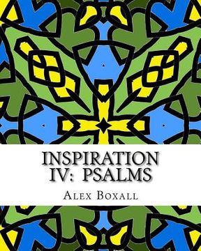 portada Inspiration 4 - Psalms II: An Adult Coloring Book for Christians (in English)