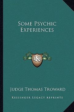 portada some psychic experiences (in English)