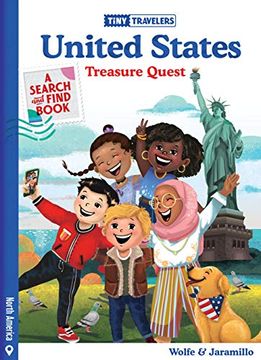 portada Tiny Travelers United States Treasure Quest (en Inglés)