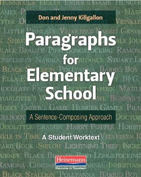 portada Paragraphs for Elementary School: A Sentence-Composing Approach: A Student Worktext