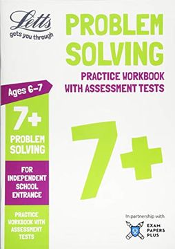 portada Letts Common Entrance Success – Letts 7+ Problem Solving - Practice Workbook With Assessment Tests: For Independent School Entrance 