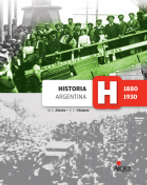 portada Historia Argentina 1880-1930 Aique