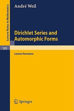 portada dirichlet series and automorphic forms (en Inglés)