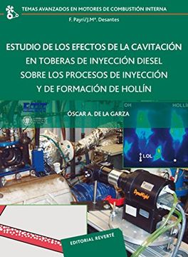 portada Estudio de los efectos de la cavitación en toberas de inyección diesel... (Temas Avanzados Motores Combustión Interna)