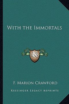 portada with the immortals (in English)