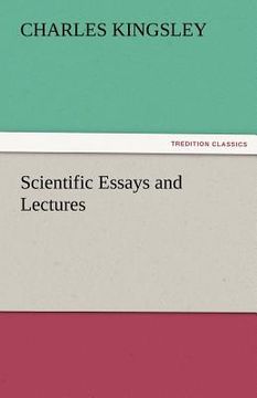 portada scientific essays and lectures (in English)