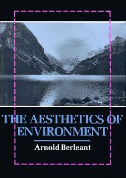 portada The Aesthetics of Environment (en Inglés)
