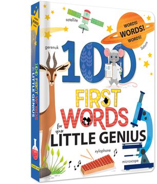 portada 100 First Words for Little Genius (en Inglés)