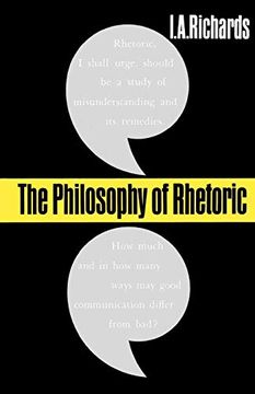 portada The Philosophy of Rhetoric (Galaxy Books) (in English)