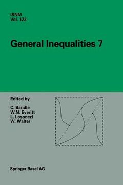 portada General Inequalities 7: 7th International Conference at Oberwolfach, November 13-18, 1995