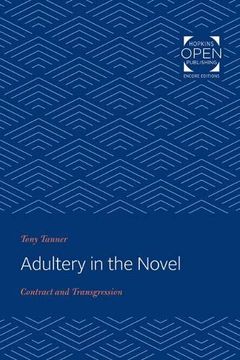 portada Adultery in the Novel: Contract and Transgression (in English)