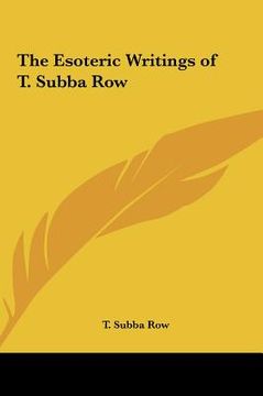 portada the esoteric writings of t. subba row