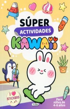 portada Super Actividades Kawaii Conejo