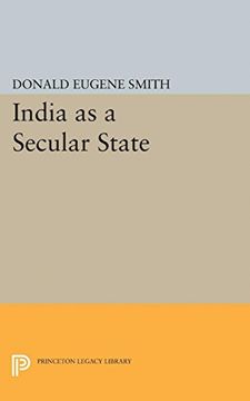 portada India as a Secular State (Princeton Legacy Library) (en Inglés)
