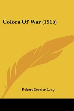 portada colors of war (1915)