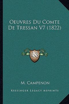 portada Oeuvres Du Comte De Tressan V7 (1822) (in French)